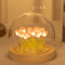 Handmade DIY Tulip Flower Night Light Romantic LED Bedside Table Lamp 7