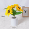 Rechargeable Sunflower LED Night Lamp 3Light Bedside Floral Table Decor 5