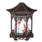 Chinese Pavilion Humidifier Night Light Ultrasonic Mist Decorative Air Diffuser 5