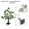Eucalyptus Birch Tree Fairy Lights USB Battery Powered Decorative Desk Lamp 5