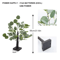 Eucalyptus Birch Tree Fairy Lights USB Battery Powered Decorative Desk Lamp 5