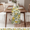 Watercolor Lemon Linen Table Runner Summer Farmhouse Kitchen Decor 3
