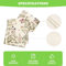 Spring Daisy Floral Linen Table Runner Farmhouse Kitchen Dining Decor 5