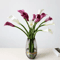 Mini Artificial Calla Lily PU Flower Elegant Wedding Table Decor 0
