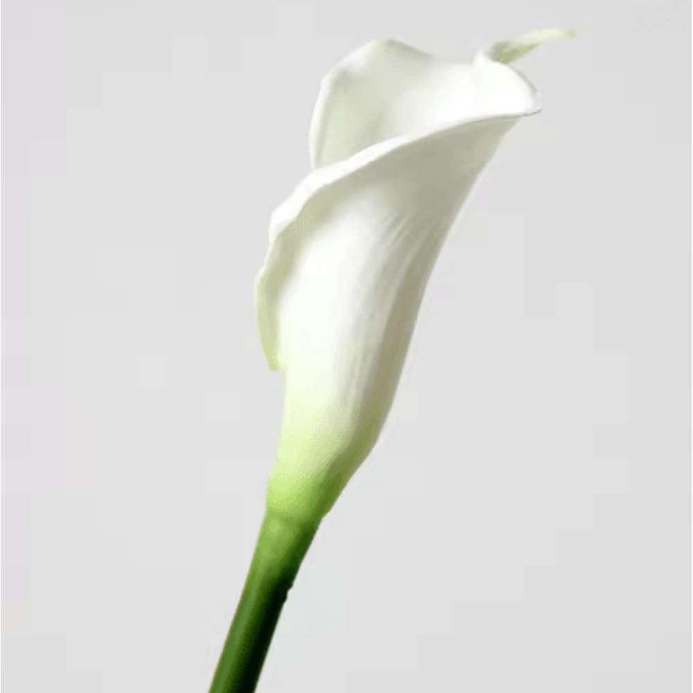 Mini Artificial Calla Lily PU Flower Elegant Wedding Table Decor 5