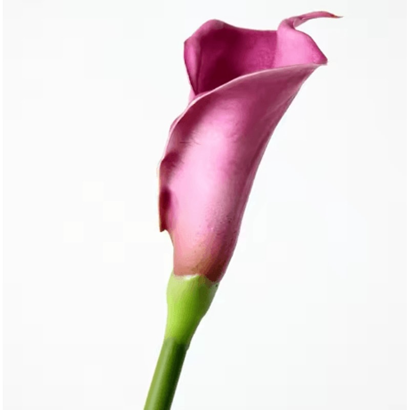Mini Artificial Calla Lily PU Flower Elegant Wedding Table Decor 6