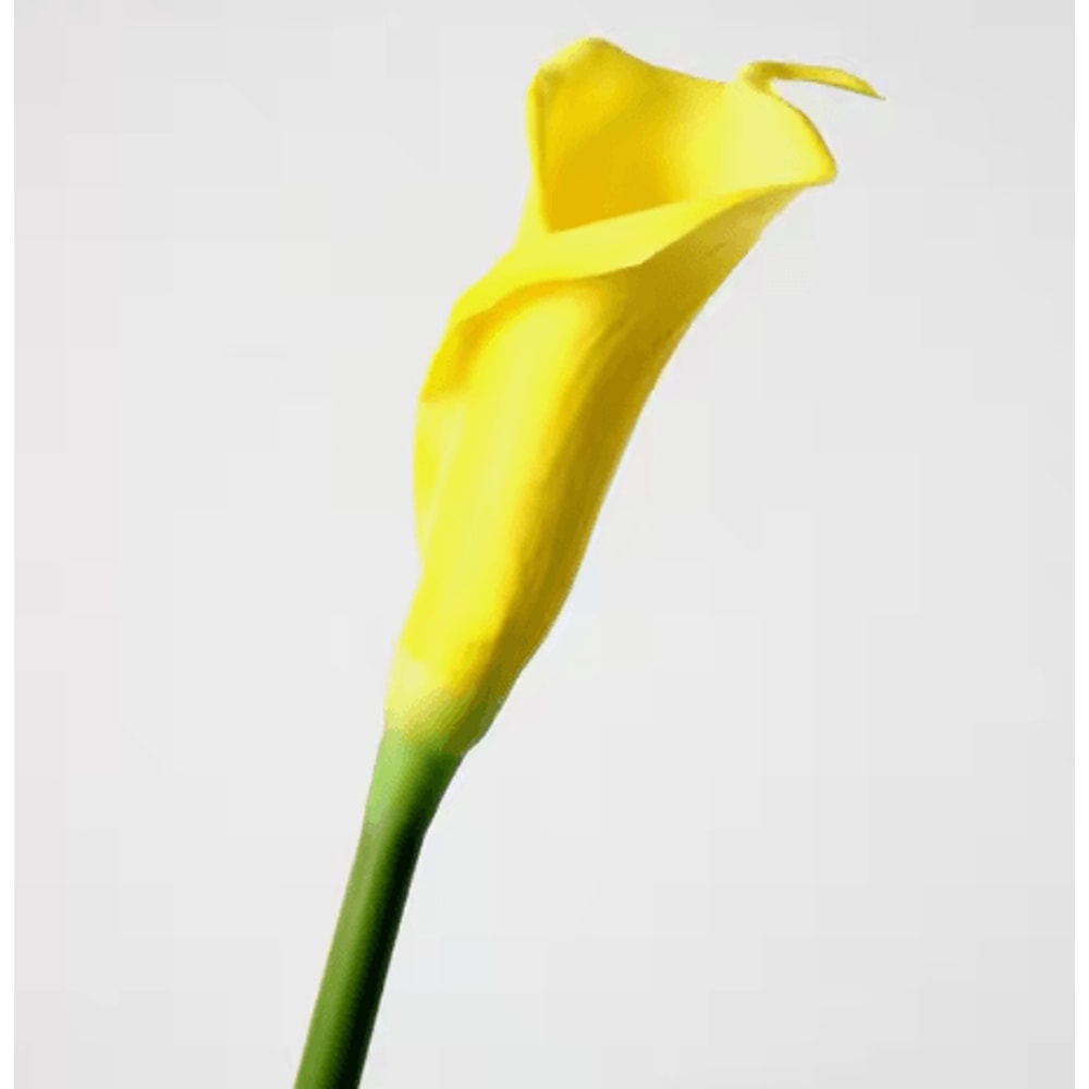 Mini Artificial Calla Lily PU Flower Elegant Wedding Table Decor 7