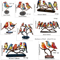 Multicolor Acrylic Birds On Branch Ornament Stained Glass Style Desktop Decor 4