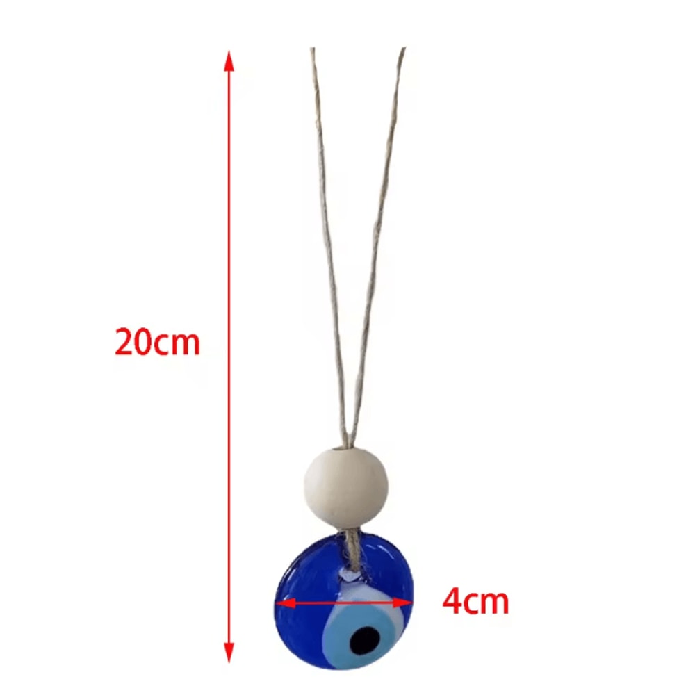 Turkish Blue Evil Eye Glass Wall Hanging Protective Home Decor Charm 5