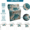 Nautical Sea Turtle Starfish Linen Table Runner Coastal Beach Dining Decor 4