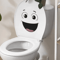 Funny Smiley Face Wall Sticker Cartoon SelfAdhesive Bathroom Decor 1