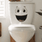 Funny Smiley Face Wall Sticker Cartoon SelfAdhesive Bathroom Decor 2