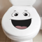 Funny Smiley Face Wall Sticker Cartoon SelfAdhesive Bathroom Decor 3