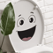 Funny Smiley Face Wall Sticker Cartoon SelfAdhesive Bathroom Decor 4