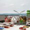 N Scale Street Lights Set Miniature LED Lamp Posts For Model Train Diorama Lighting 2