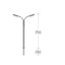 N Scale Street Lights Set Miniature LED Lamp Posts For Model Train Diorama Lighting 4