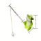 Cute Frog Fishing Figurine Whimsical Resin Frog Statue For Outdoor Garden Decor 5