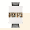Ancient Egyptian Linen Table Runner Ethnic Mural Dining Decor For Kitchen Holiday Tables 4