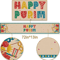 Happy Purim Linen Table Runner Festive Jewish Holiday Carnival Table Decor 5