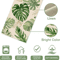 Tropical Palm Leaves Linen Table Runner Summer Greenery Dining Outdoor Party Decor 5