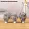3Piece Resin Owl Statue Set Cute Decorative Owl Figurines For Home Desk Decor 4