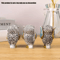 3Piece Resin Owl Statue Set Cute Decorative Owl Figurines For Home Desk Decor 4