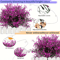 12 Bundles UV Resistant Artificial Outdoor Flowers Lifelike Plastic Shrubs For Garden Window Box 4
