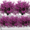 12 Bundles UV Resistant Artificial Outdoor Flowers Lifelike Plastic Shrubs For Garden Window Box 7