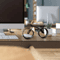 Minimalist Acrylic Bicycle Sculpture Modern Desk Decor Bike Ornament For Home Office 3