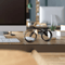 Minimalist Acrylic Bicycle Sculpture Modern Desk Decor Bike Ornament For Home Office 3