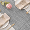 HeatResistant PVC Table Runner NonSlip Washable Vinyl Table Cover For Dining Kitchen Decor 3