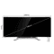 7Inch Curved LED Mirror Alarm Clock Dimmable Digital Table Clock With Large Display 3