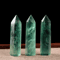 Natural Green Fluorite Crystal Wand Polished Obelisk Healing Stone Room Decor 0