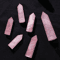 Natural Rose Quartz Crystal Point Polished Pink Quartz Obelisk Tower For Home Decor 2
