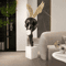 Gradient Violent Bear Statue Luxury Resin Mirror Sculpture For Modern Living Room Decor 2