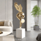 Gradient Violent Bear Statue Luxury Resin Mirror Sculpture For Modern Living Room Decor 3