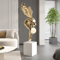 Gradient Violent Bear Statue Luxury Resin Mirror Sculpture For Modern Living Room Decor 3