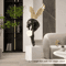 Gradient Violent Bear Statue Luxury Resin Mirror Sculpture For Modern Living Room Decor 4