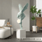 Gradient Violent Bear Statue Luxury Resin Mirror Sculpture For Modern Living Room Decor 6