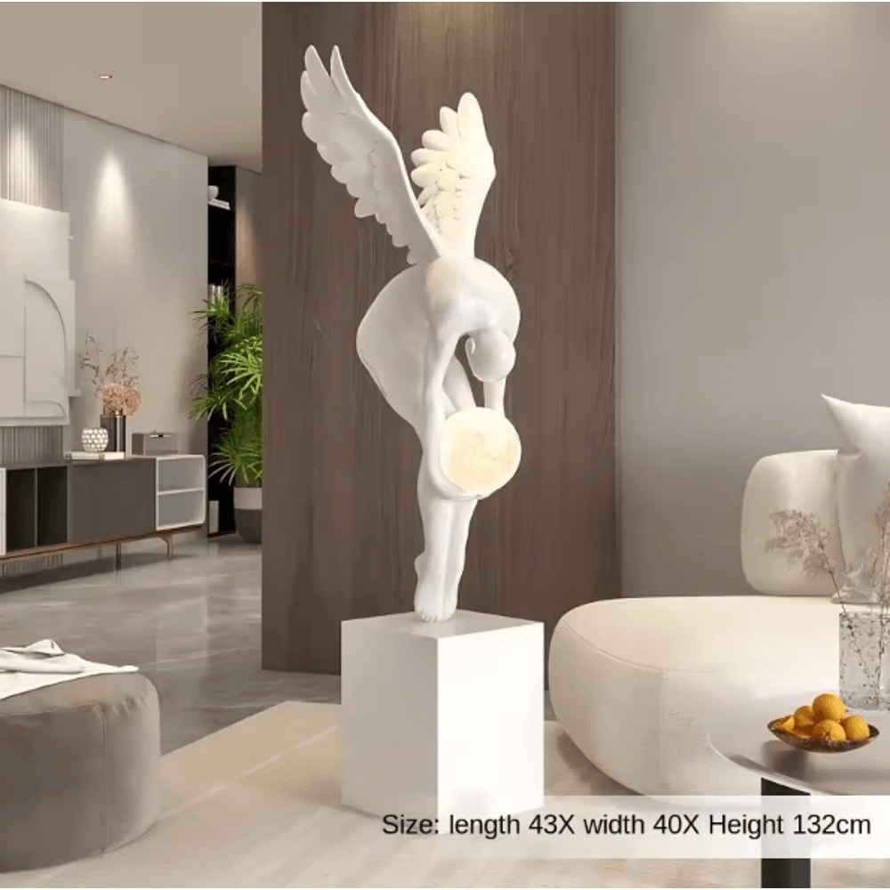 Gradient Violent Bear Statue Luxury Resin Mirror Sculpture For Modern Living Room Decor 7