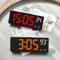Voice Control LED Digital Alarm Clock Temperature Display Desk Clock With Night Mode 0