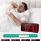 ORIA Digital Alarm Clock Large Display LED Dual Alarm Clock With Snooze DST 0