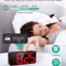 ORIA Digital Alarm Clock Large Display LED Dual Alarm Clock With Snooze DST 1