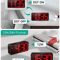 ORIA Digital Alarm Clock Large Display LED Dual Alarm Clock With Snooze DST 3