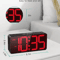 ORIA Digital Alarm Clock Large Display LED Dual Alarm Clock With Snooze DST 4
