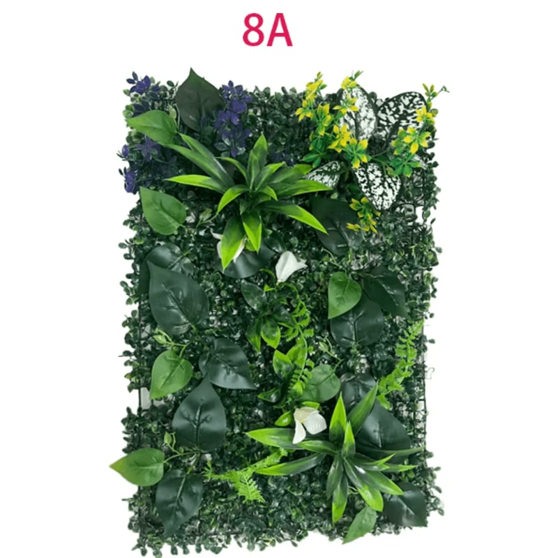 Artificial Greenery Wall Panels Lifelike Plant Wall Decor For Garden Wedding Home Backdrop 5