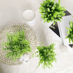 artificial bonsai potted plant – realistic plastic greenery for indoor & outdoor home decor