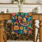 Mexican Style Colorful Linen Table Runner Cactus Fiesta Decor For Dining Parties Home 0