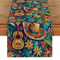 Mexican Style Colorful Linen Table Runner Cactus Fiesta Decor For Dining Parties Home 4