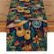 Mexican Style Colorful Linen Table Runner Cactus Fiesta Decor For Dining Parties Home 5